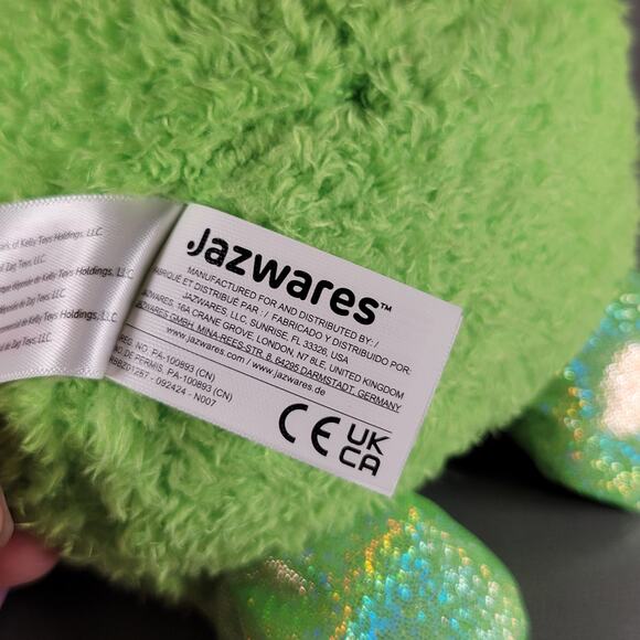 BumBumz SpringBumz Flower Plush 7" Jazwares Russ Stuffed Toy Pink Green Yellow - Picture 11 of 16